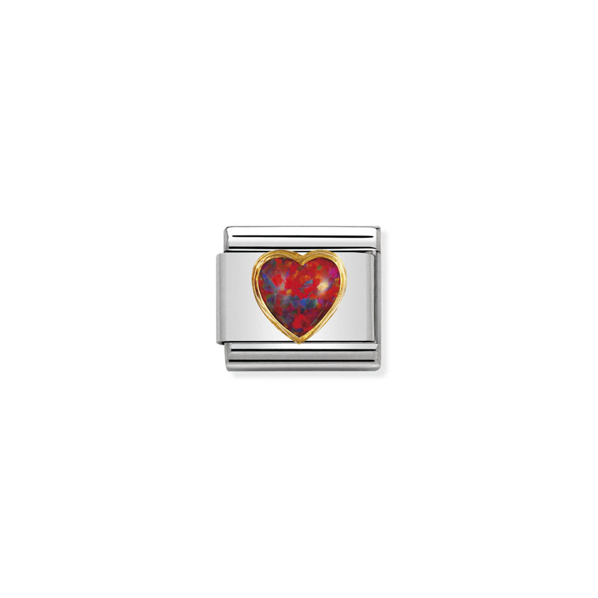 030501 08 Red Opal Heart