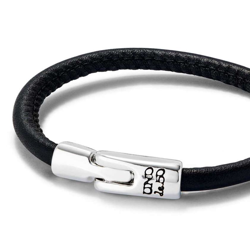 PUL2467NGR Leather Bracelet