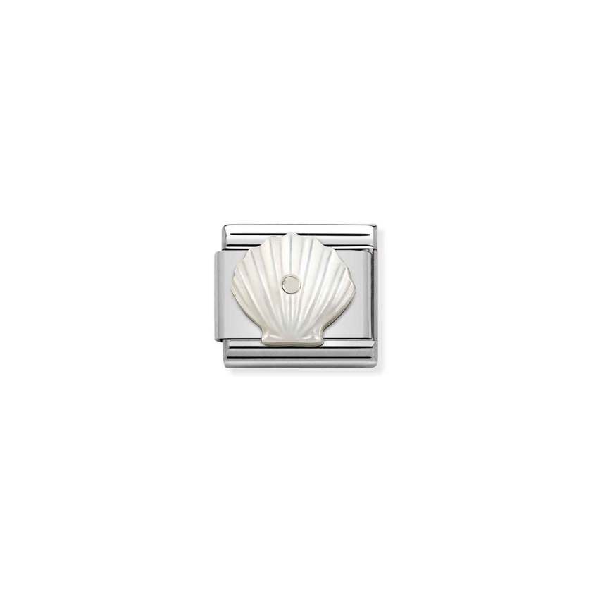 330509 11 Shell in White Mother of Pearl
