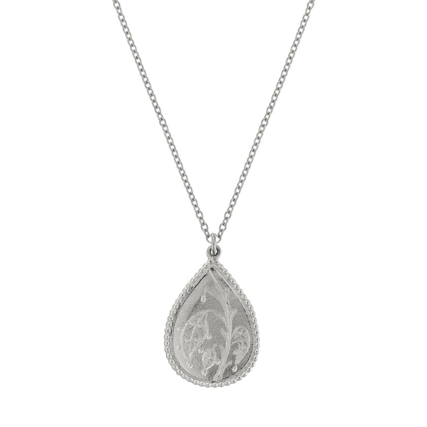 Sterling Silver Sense of Sight Eye Pendant Necklace