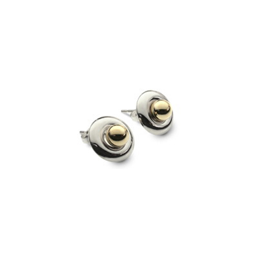 E10SM Circle 5mm Stud Earrings