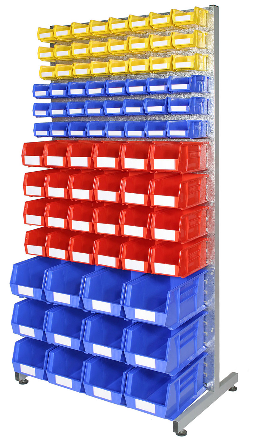 Louvre Rack with Bins - Kit A