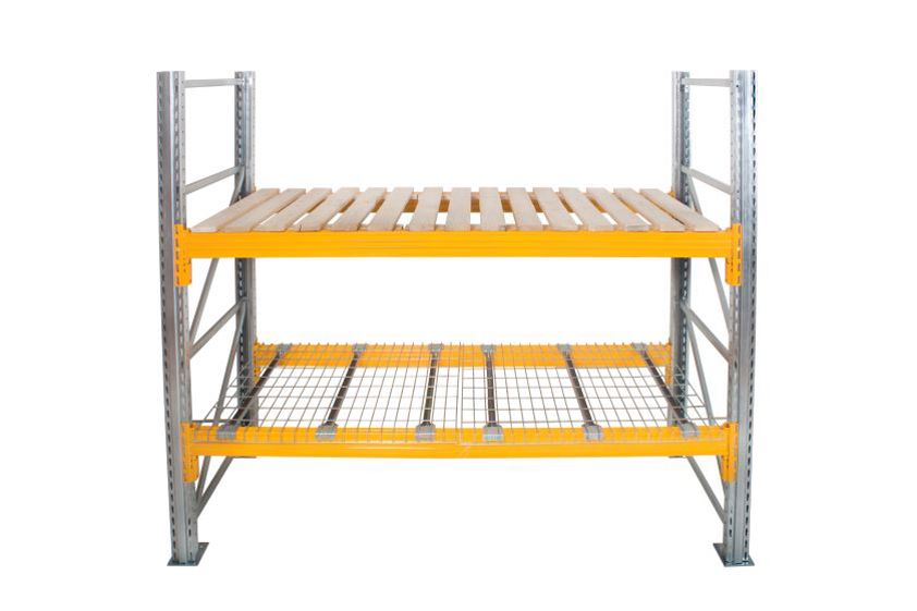 Pallet Racking- Wire Decking Panels & Open Timber Decking Shelves