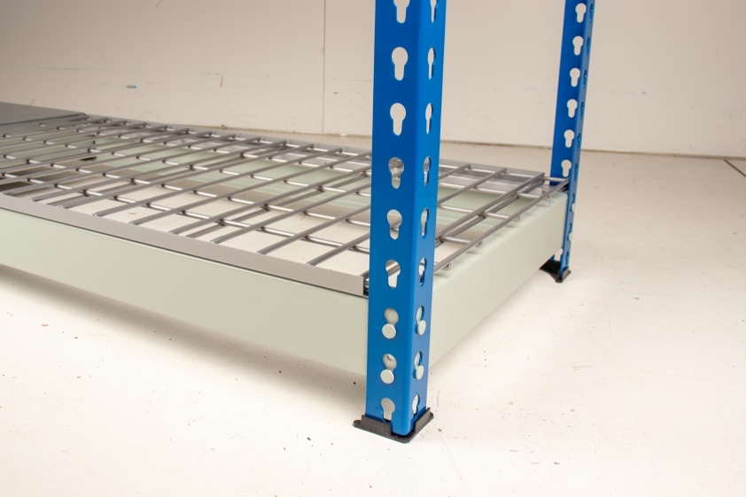 Heavy Rivet Bays with Solid Steel or Wire Mesh Decking