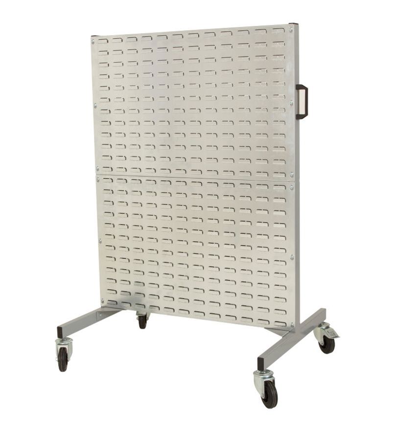 Louvre Double Sided Trolley with Bins (A)