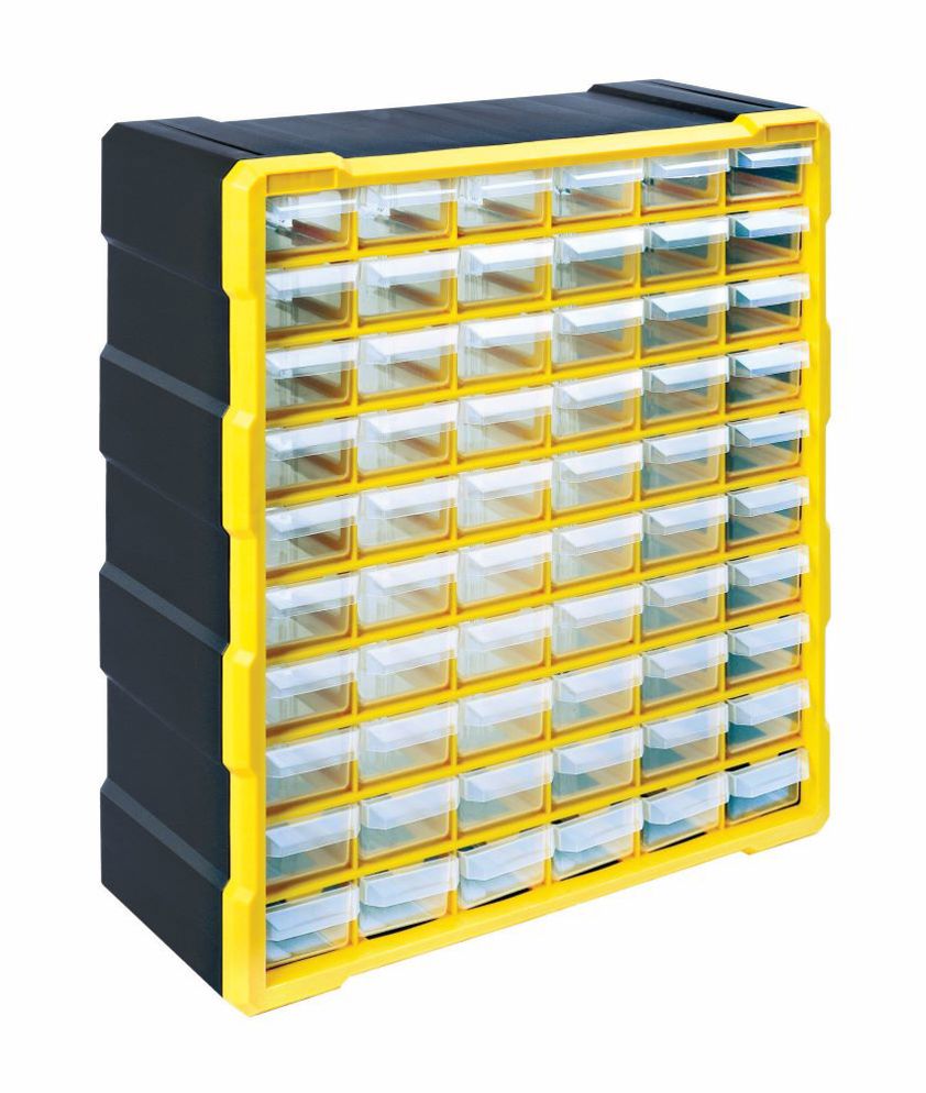 Component Organisers with 60 Drawers