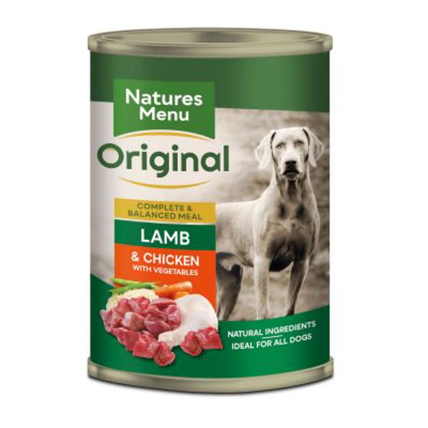 Lamb and Chicken Natures Menu Can 400g