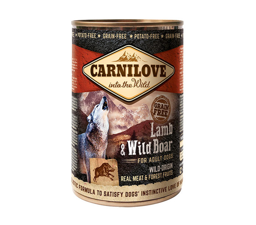 Lamb and Wild Boar Carnilove Can