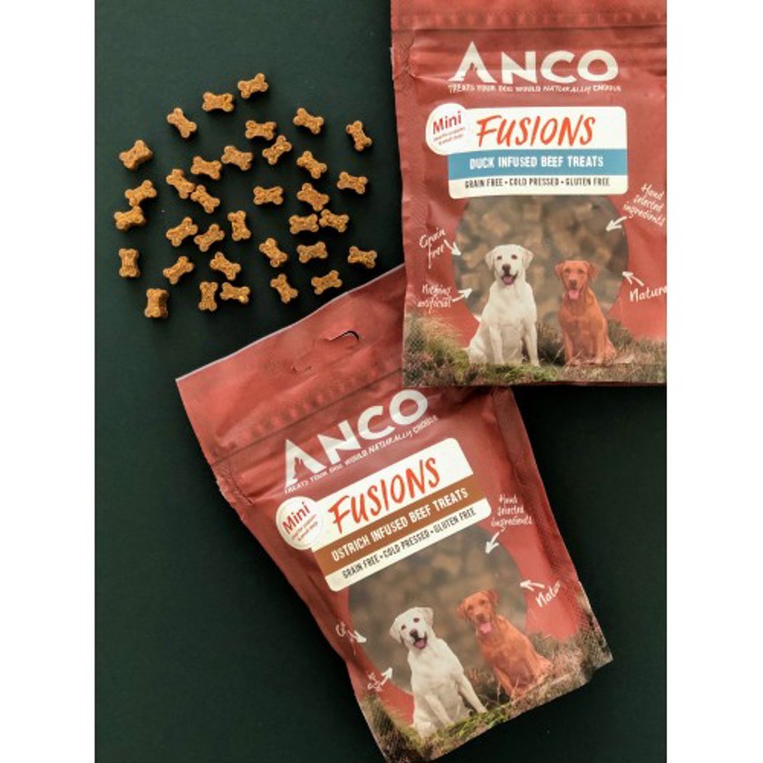 Anco Fusion Ostrich Infused Beef Treats