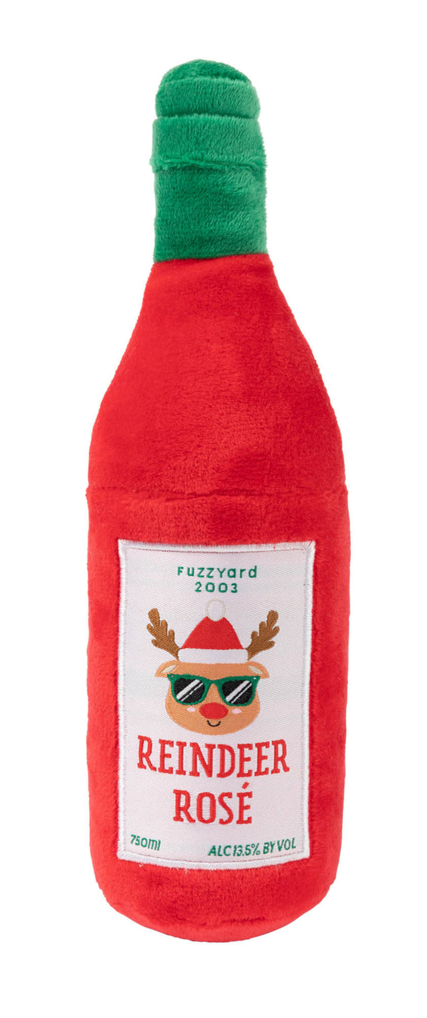 Reindeer Rosé FuzzYard Christmas Bottle