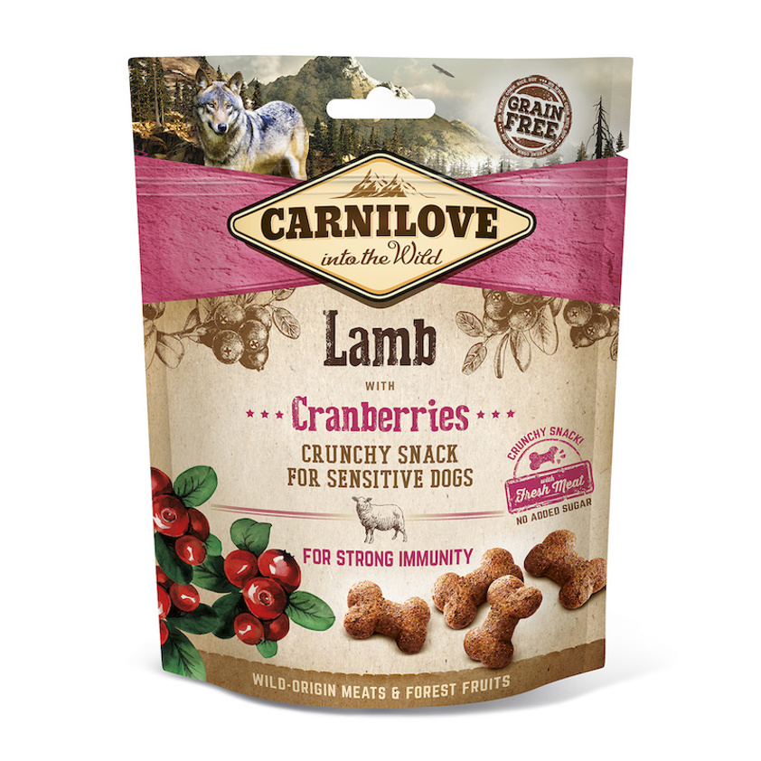 Lamb and Cranberry Carnilove Treat Pouch