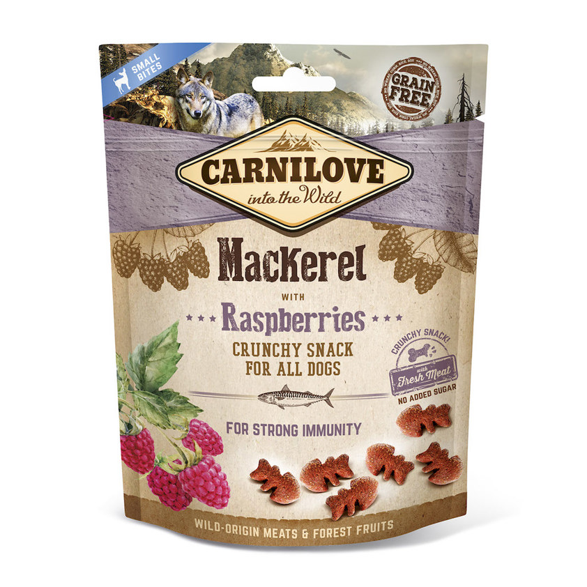 Mackerel and Raspberry Carnilove Treat Pouch