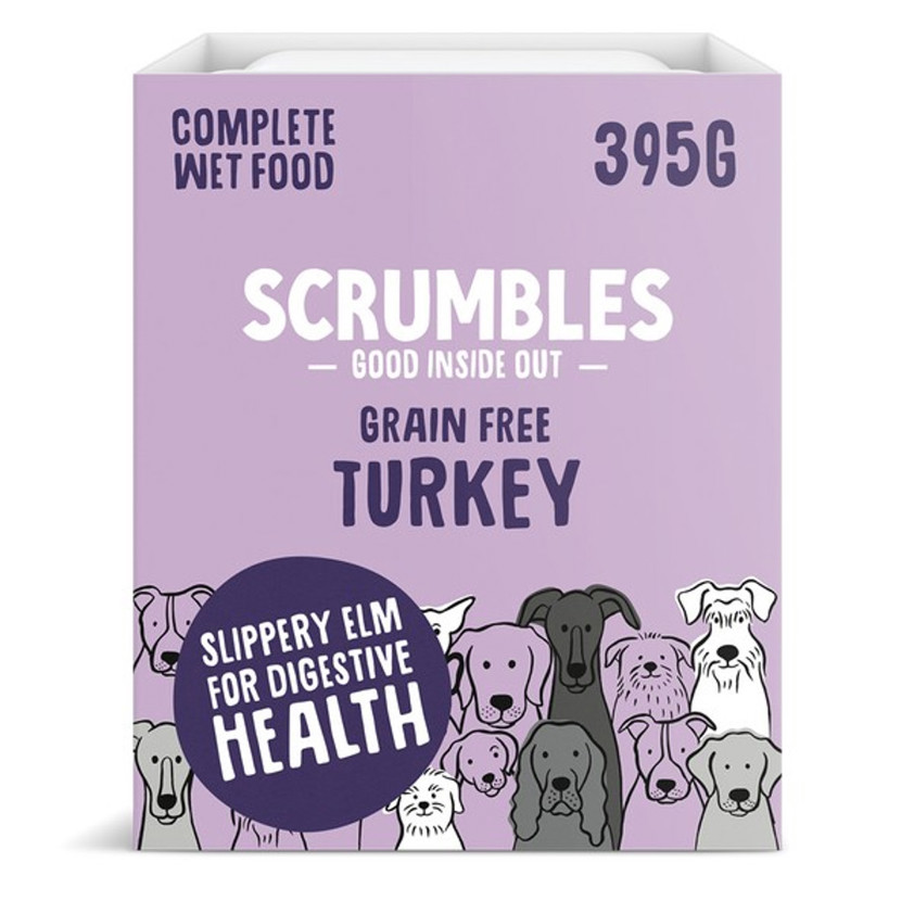 Turkey Scrumbles Wet Food 395g