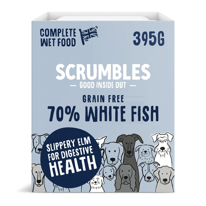 White Fish Scrumbles Wet Food 395g
