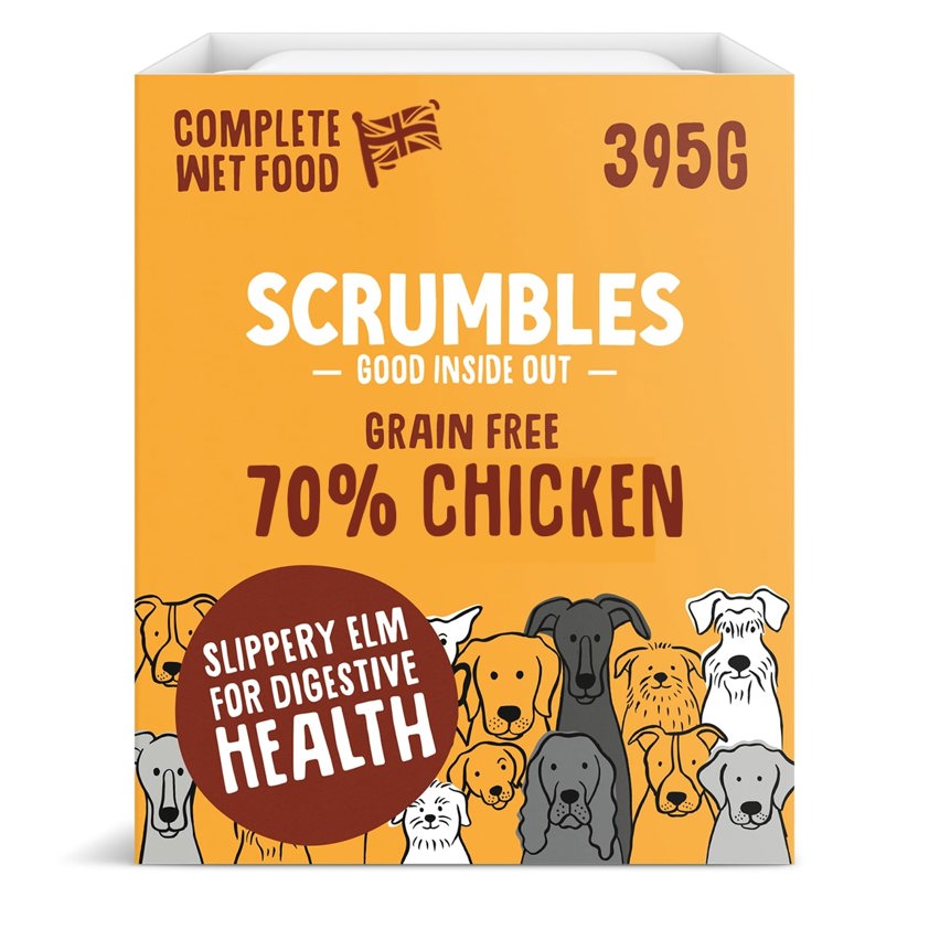 Chicken Scrumbles Wet Food 395g