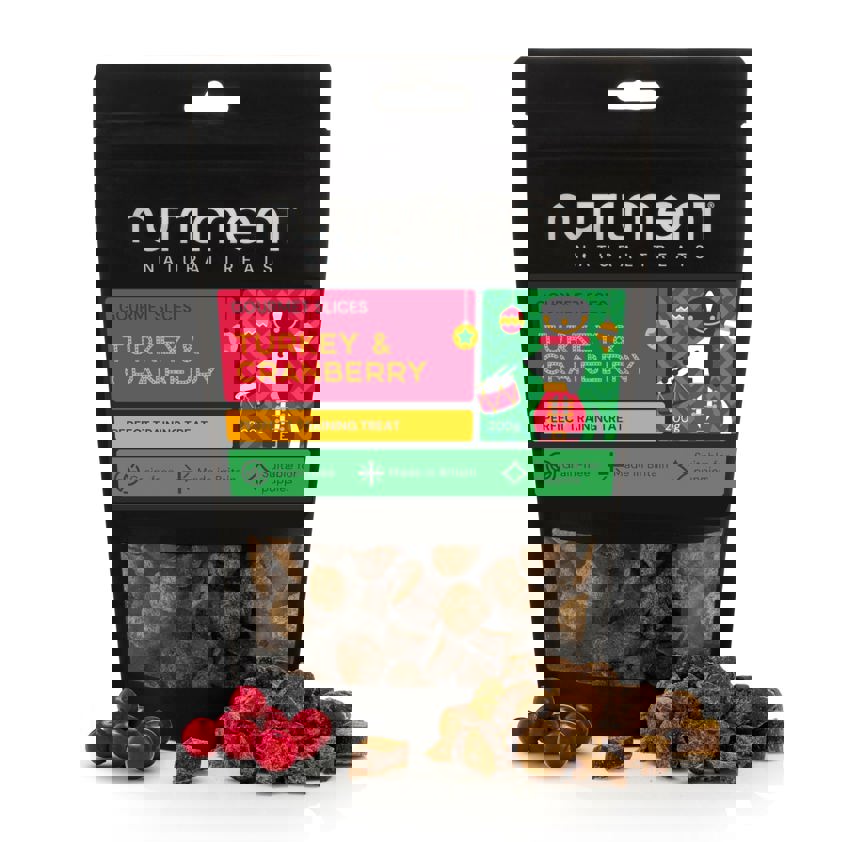 Turkey and Cranberry Gourmet Festive Slices