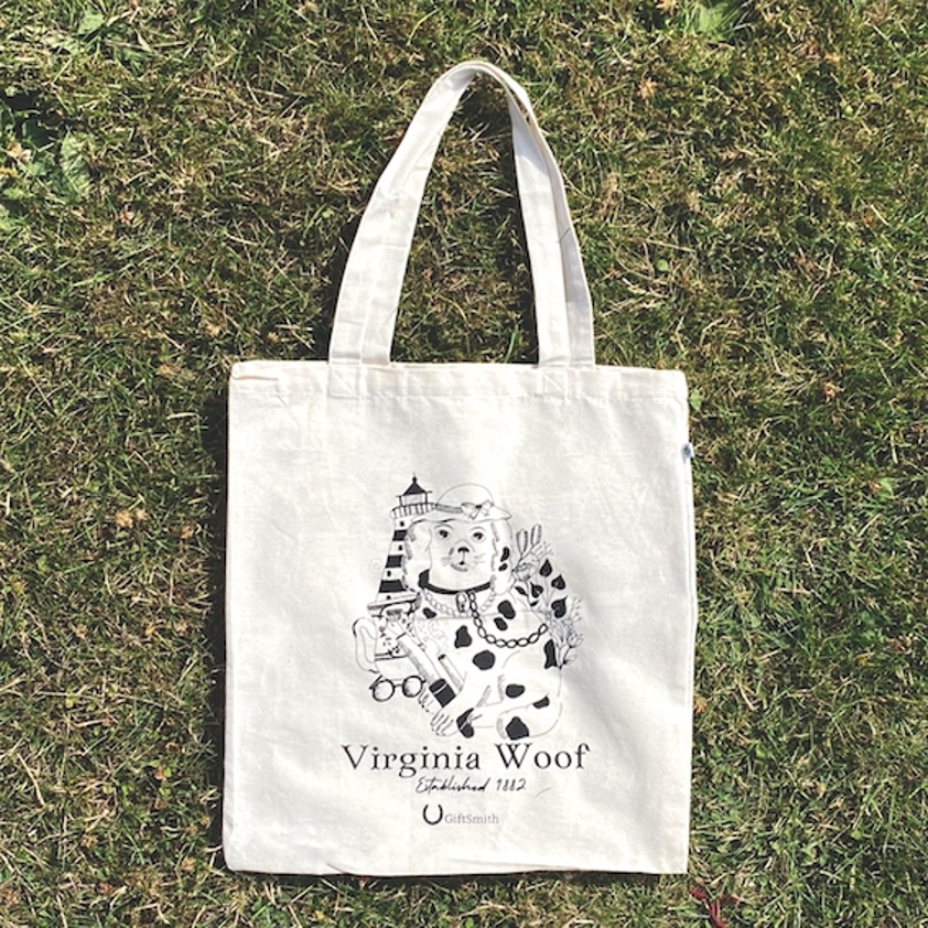 Virginia 'Woof' Tote Bag