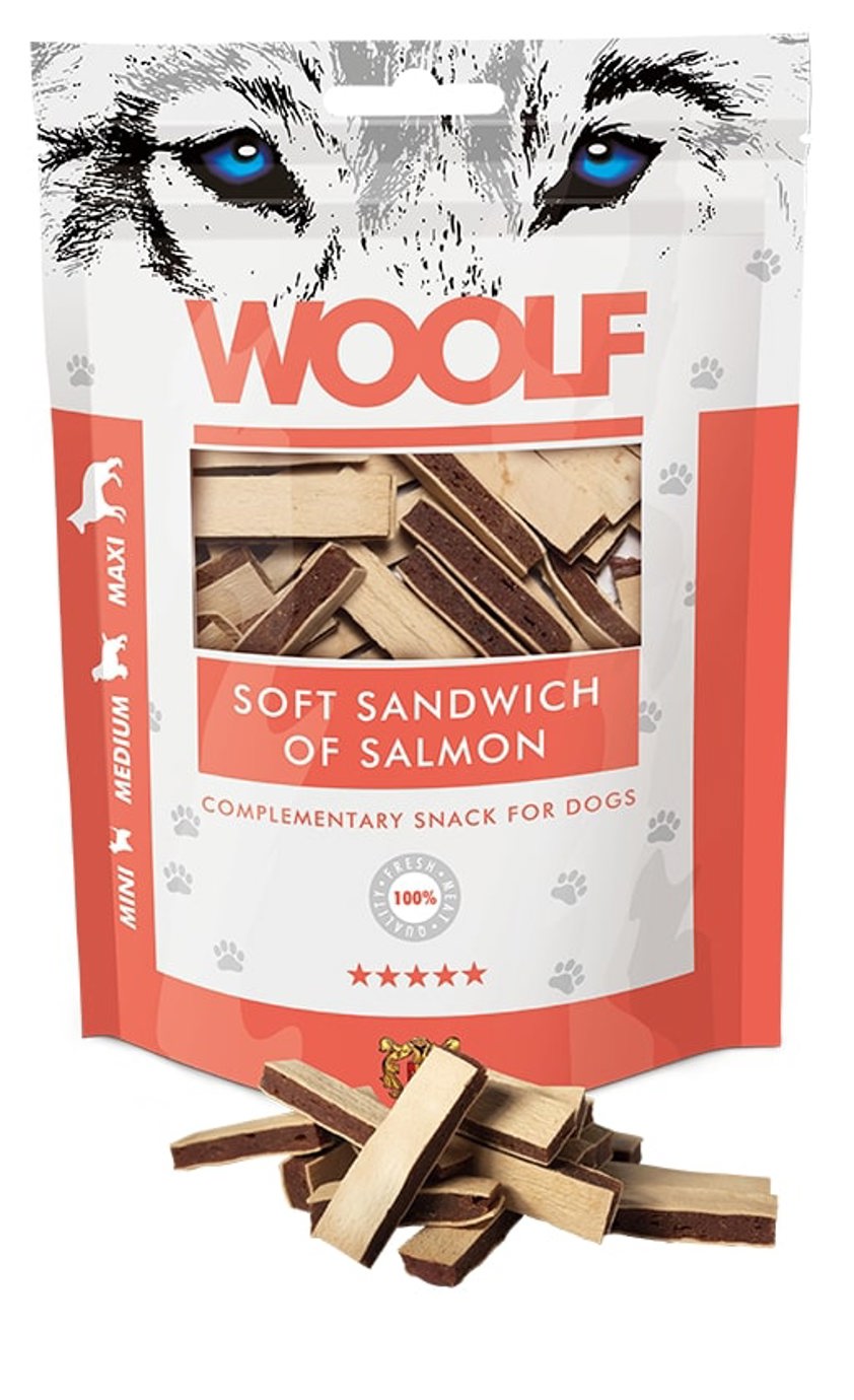 Woolf Sandwich of Salmon