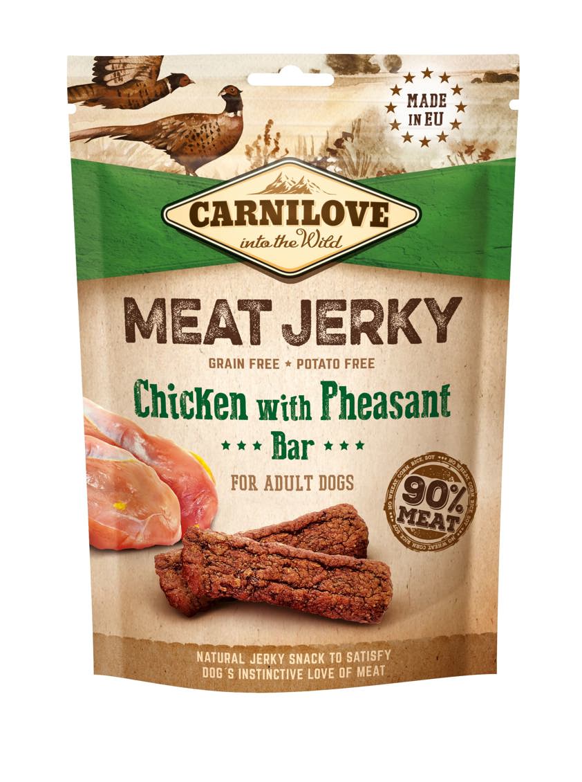 Chicken and Pheasant Carnilove Jerky