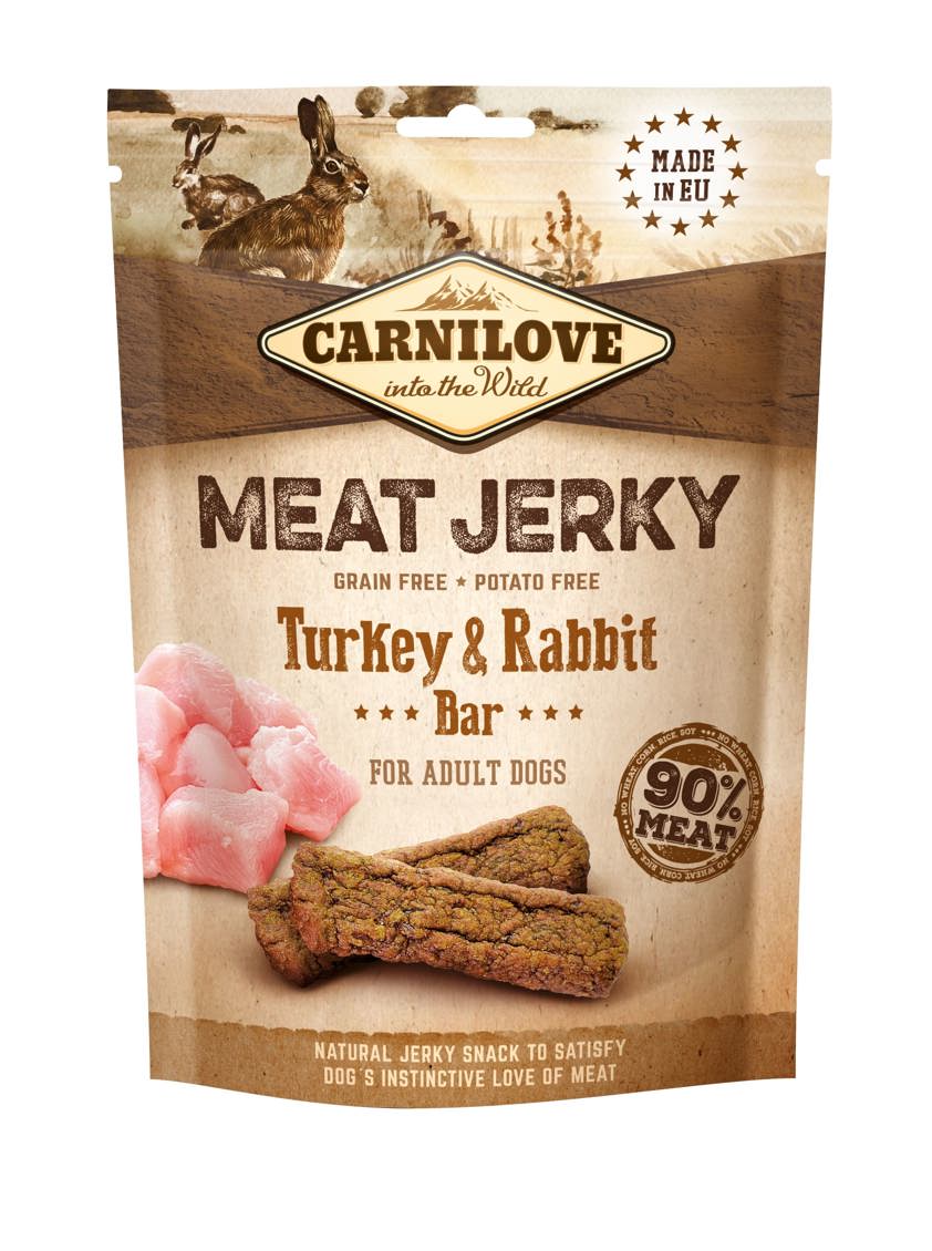 Turkey and Rabbit Carnilove Jerky