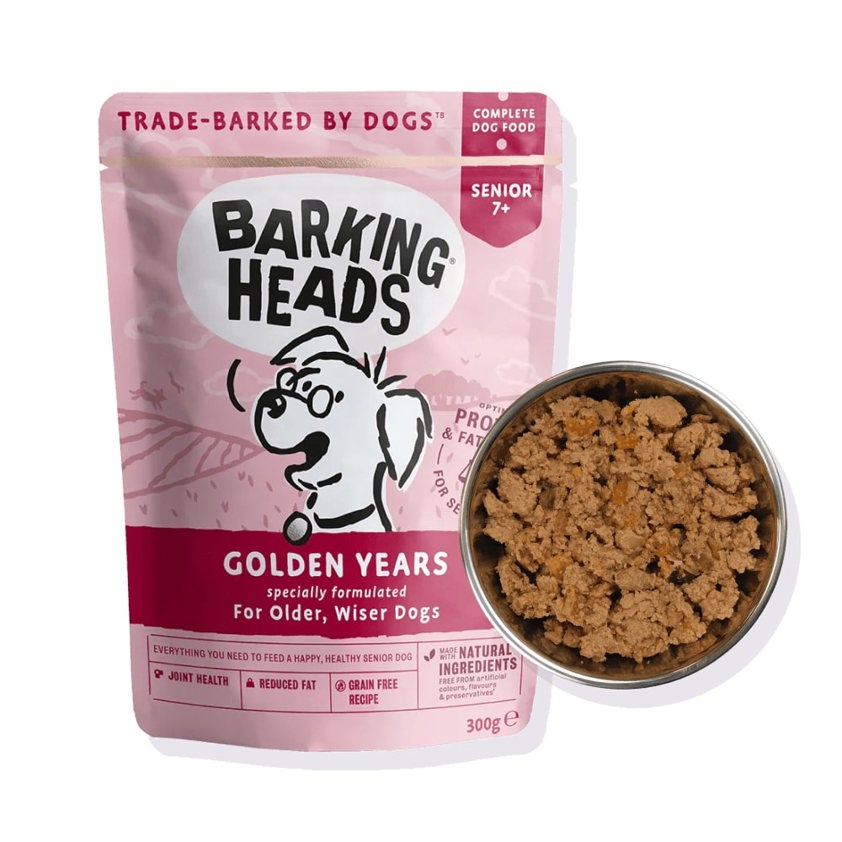 Golden Years Barking Heads Wet Food 300g
