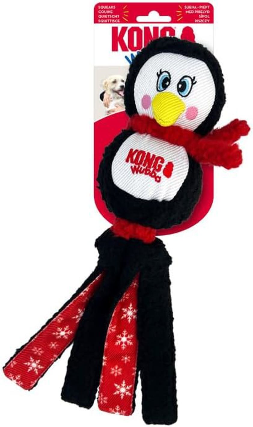 Penguin KONG Holiday Wubba