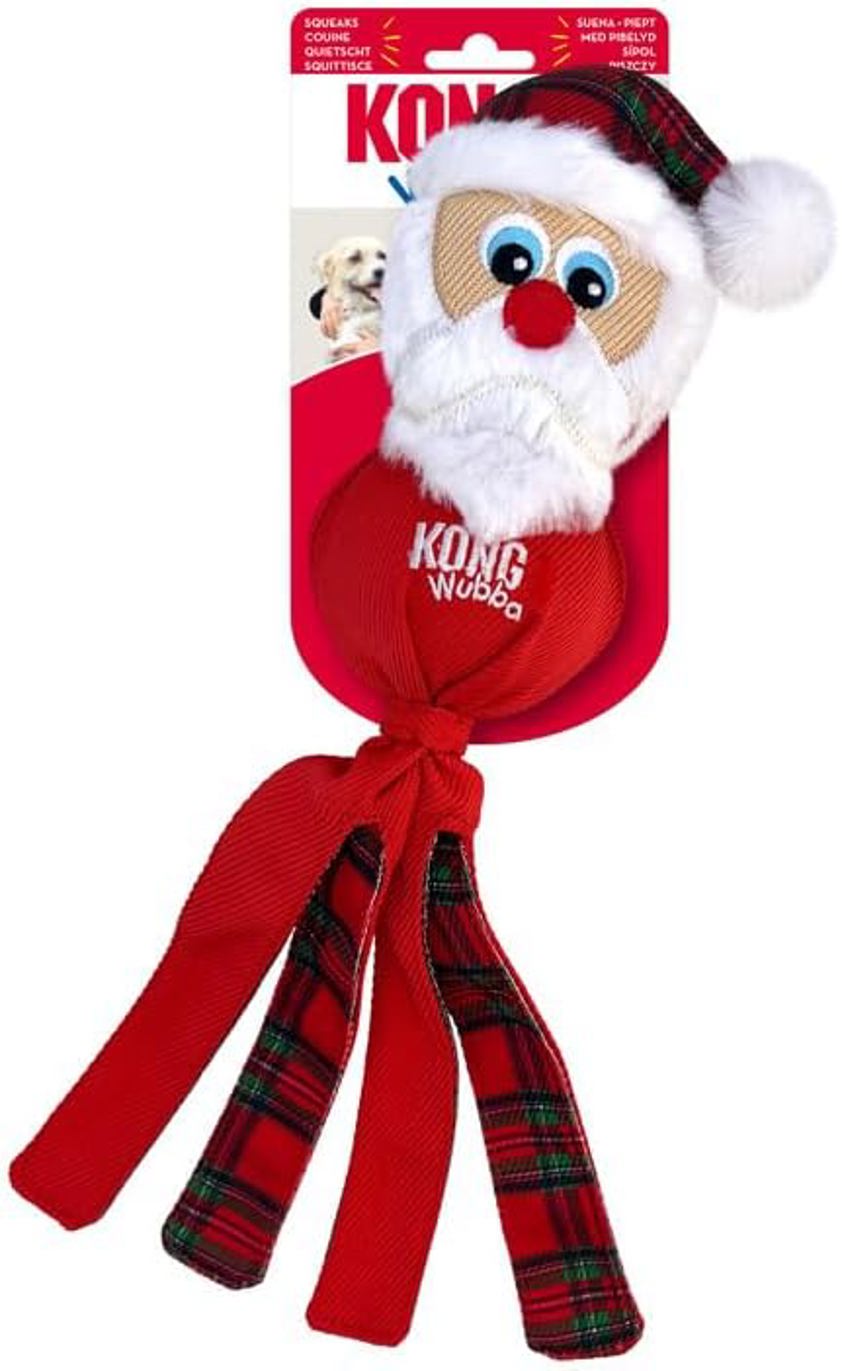 Santa KONG Holiday Wubba