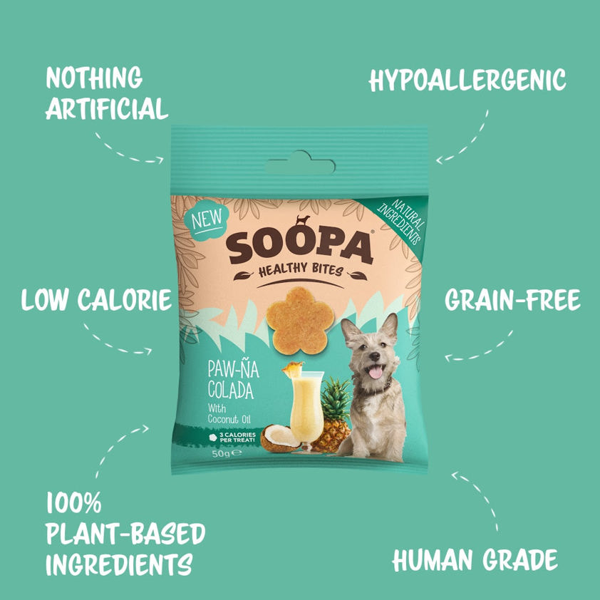 Paw-na Colada Soopa Healthy Bites