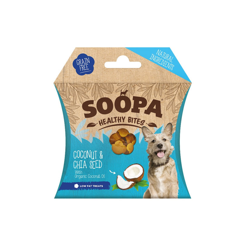 Coconut and Chia Seed Soopa Healthy Bites
