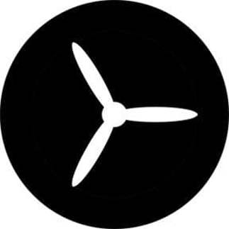 78409 Propeller 3 Inverted Gobo