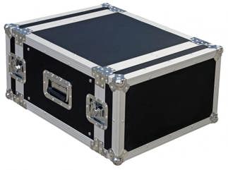 FC52 - Cobra 19" 6U Standard rack case. 9/10mm plywood.  Depth: 520mm. Lids: 70mm.