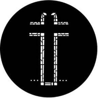 73614 Stained Glass Red Gobo