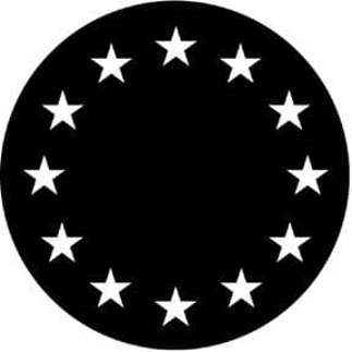 77438 European Stars Gobo