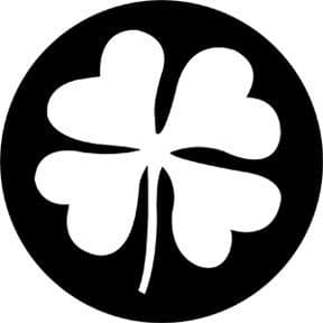 77668 Four Leaf Clover Gobo