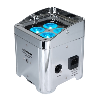 Colour Raider Lithium Battery Uplighter Pack (Chrome Housing)