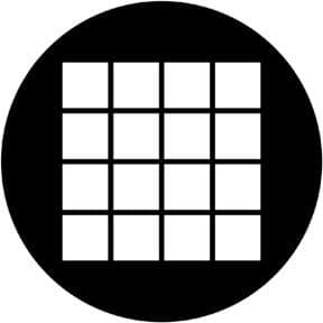 78042 Large Squares Gobo