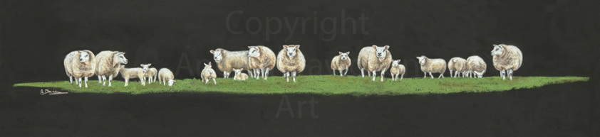 Texels: A Texel Print by Angela Davidson Art