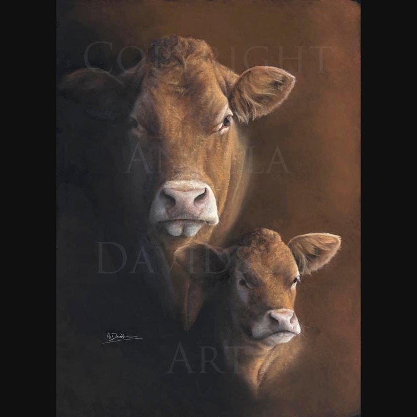 Who's The Daddy?: A  Print by Angela Davidson Art