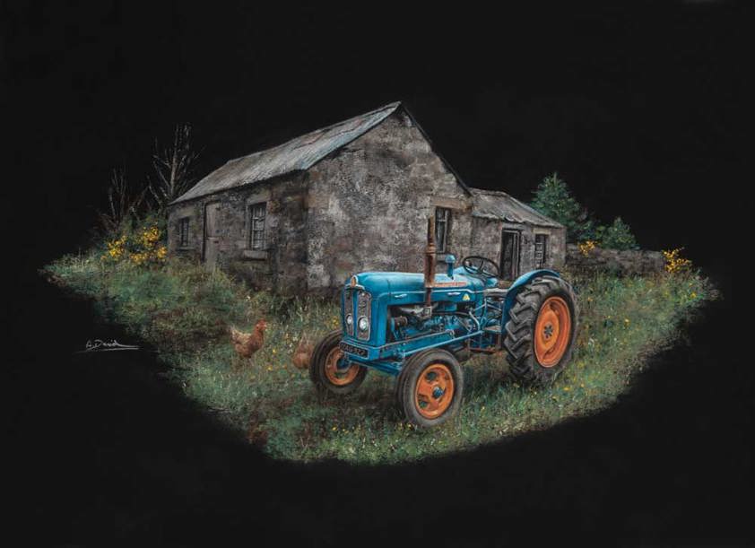 Artwork: Fordson Super Major Tractor