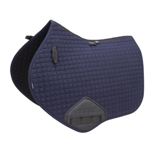 Shires Arma Deluxe Cotton Jump Saddlecloth - Navy