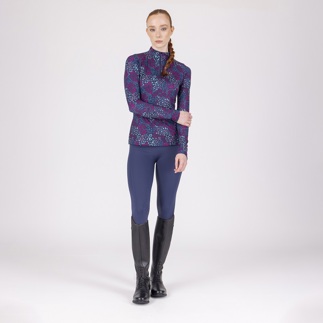 Shires Aubrion Non-Stop Riding Tights -Midnight