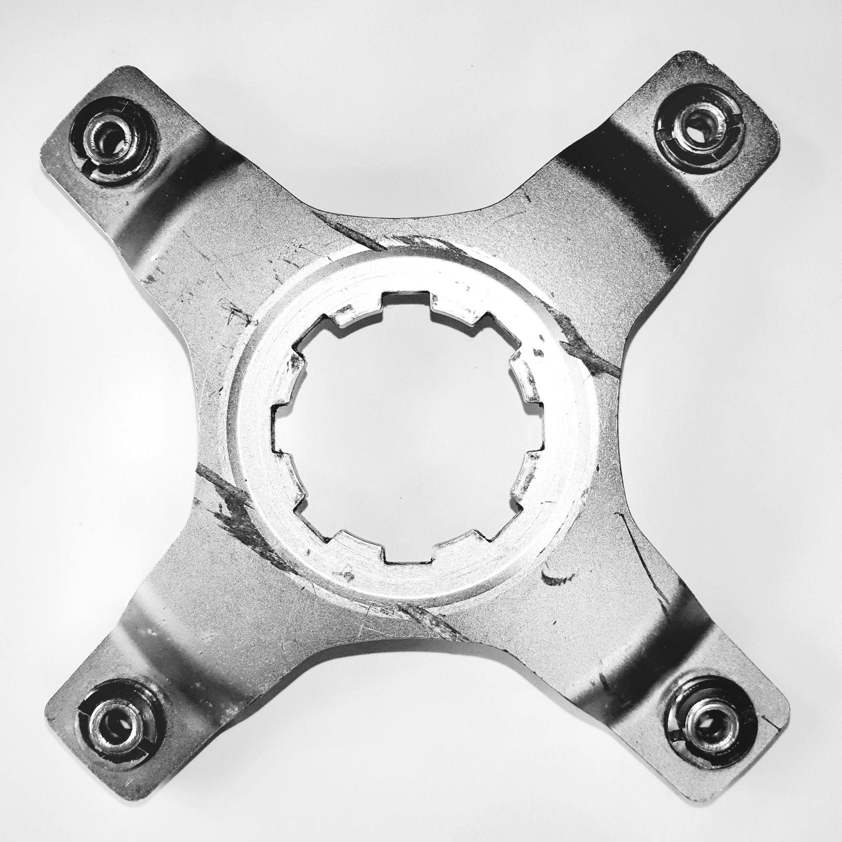 Shimano XTR 4 Bolt/Arm Spider - 112mm BCD, DH Single Ring for M950