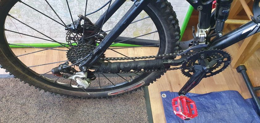 Preloved Turner 5 Spot Full Suspension Mountain Bike