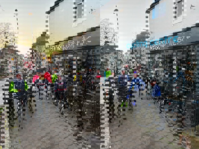 Join us on Boxing Day 09:00 for a festive road ride