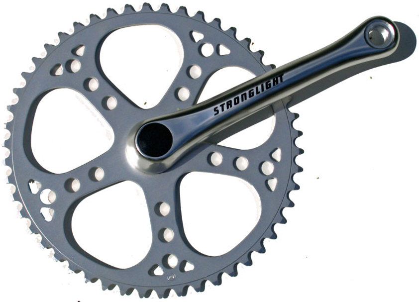 Stronglight 110 BCD Kettenblatt 5-Arm 7075-T6 Silber 9/10-fach Rennrad