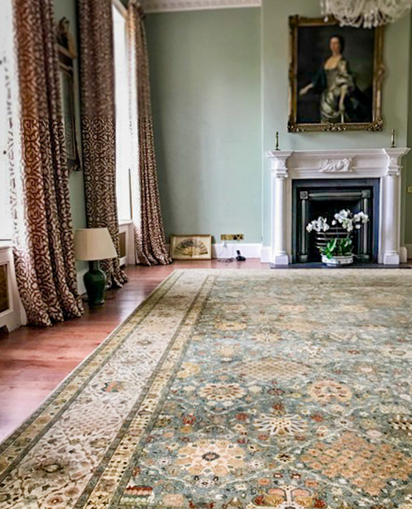 Tailored rug services from home viewings to restorations and commissioning your own piece