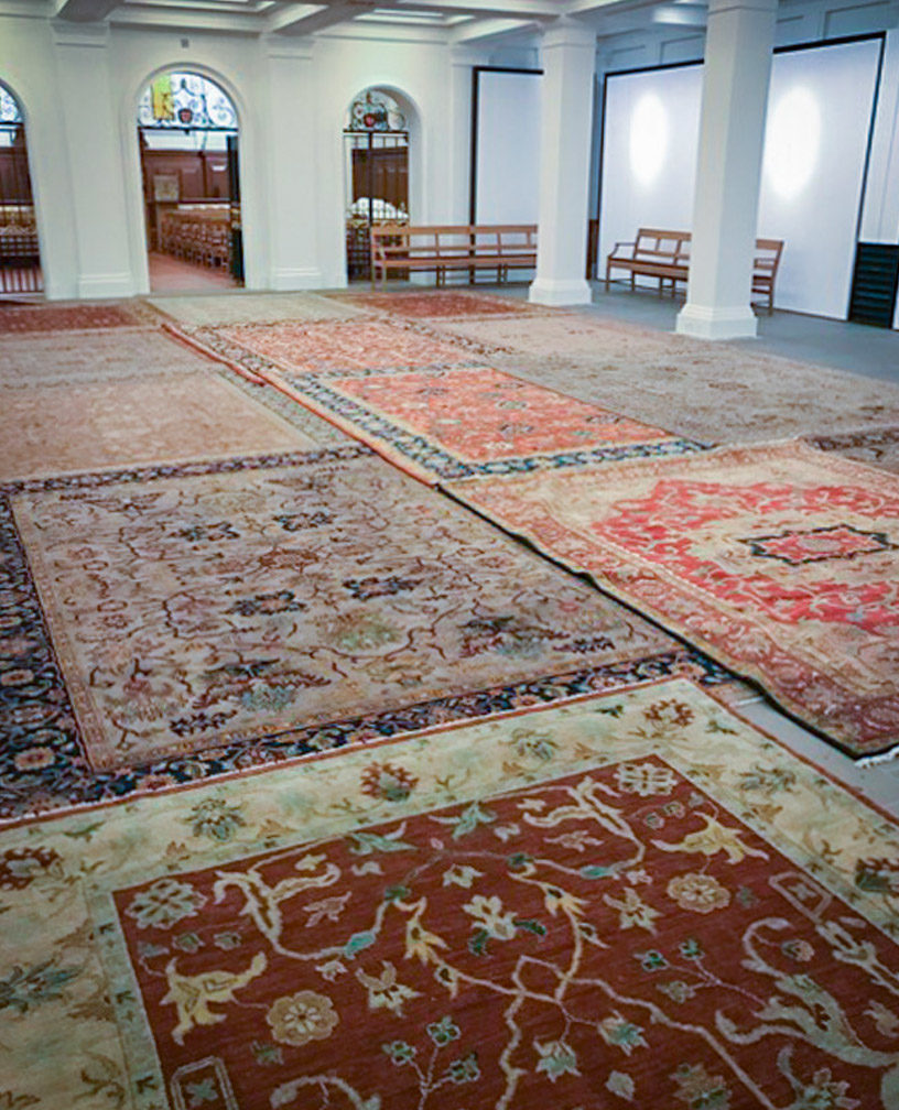 Tailored rug services from home viewings to restorations and commissioning your own piece