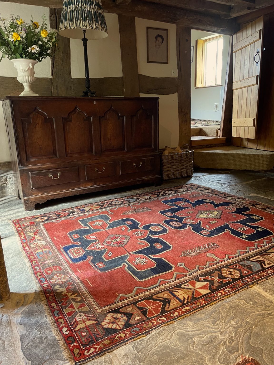 Vintage Overdyed Carpet
