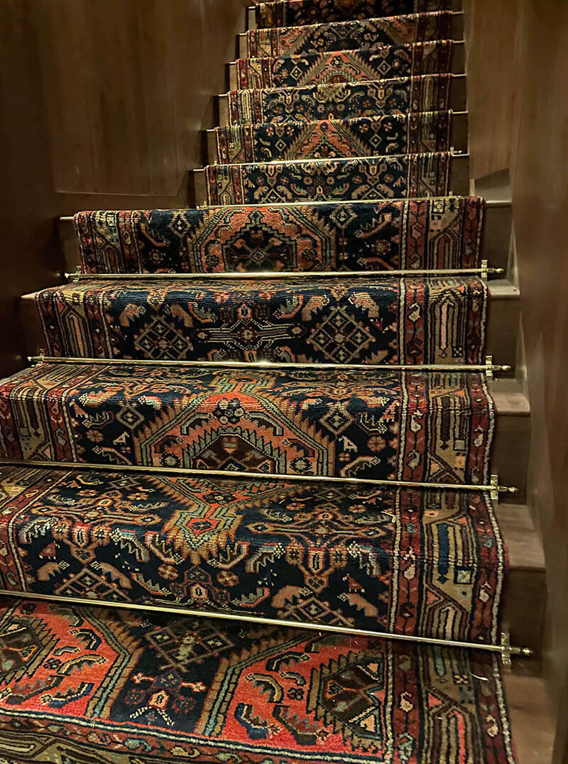  Persian Hamadan stair runners