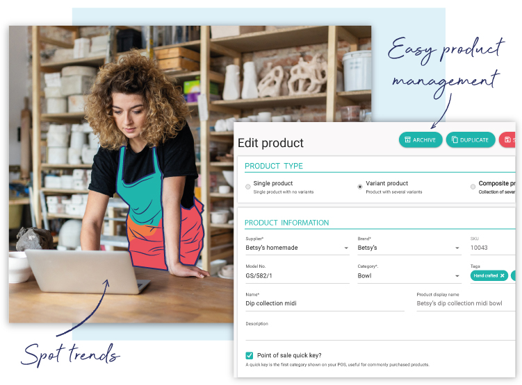 Effortlessly manage multi-store inventory with Saledock back office Manage multi-store inventory